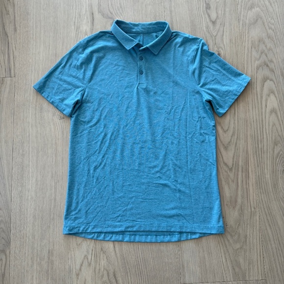 lululemon athletica Other - Lululemon | Evolution Short-Sleeve Polo Shirt |  Bright blue | L
